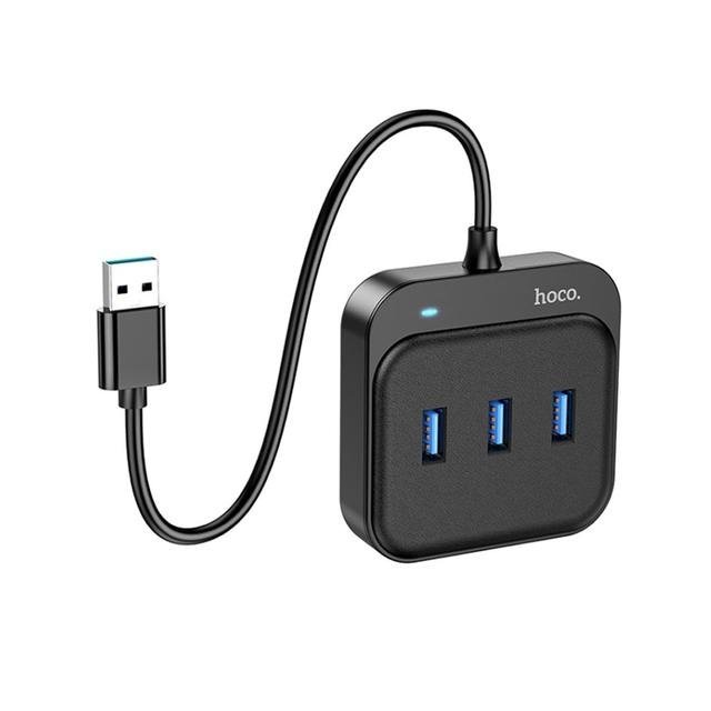 محول Hoco HB31 Easy 4 في 1 (من USB إلى USB 2.0*4)