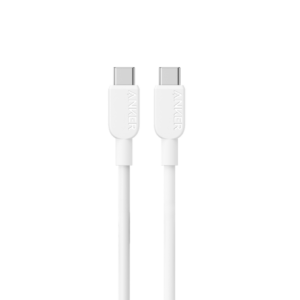 كابل Anker 310 USB-C إلى USB-C بطول 1.80 سم , ابيض