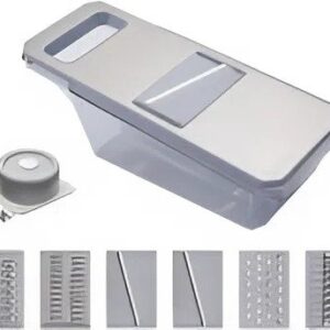 قطاعة خضار 6 في 1 بشفارات متعددة