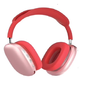 سماعة رأس لاسلكية P9 - أحمر